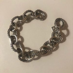 David Yurman Oval Chain Link Bracelet